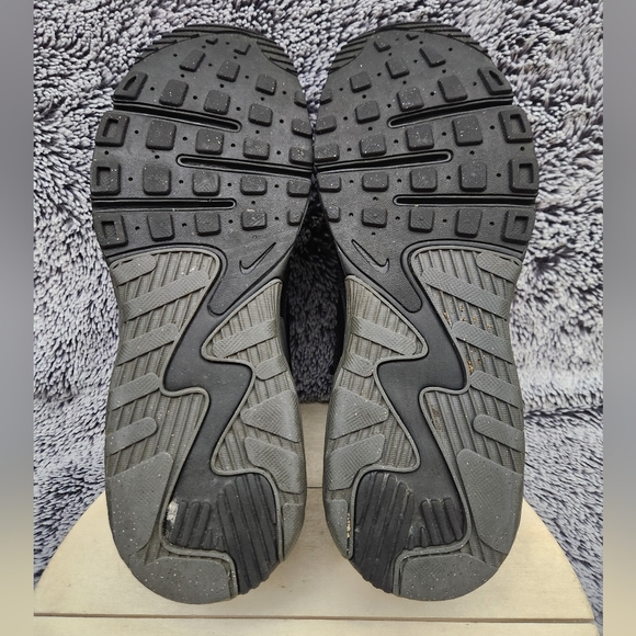 Nike AIR MAX EXCEE Black Dark Grey Athletic Sneakers Men's Size 8 - Picture 8 of 9
